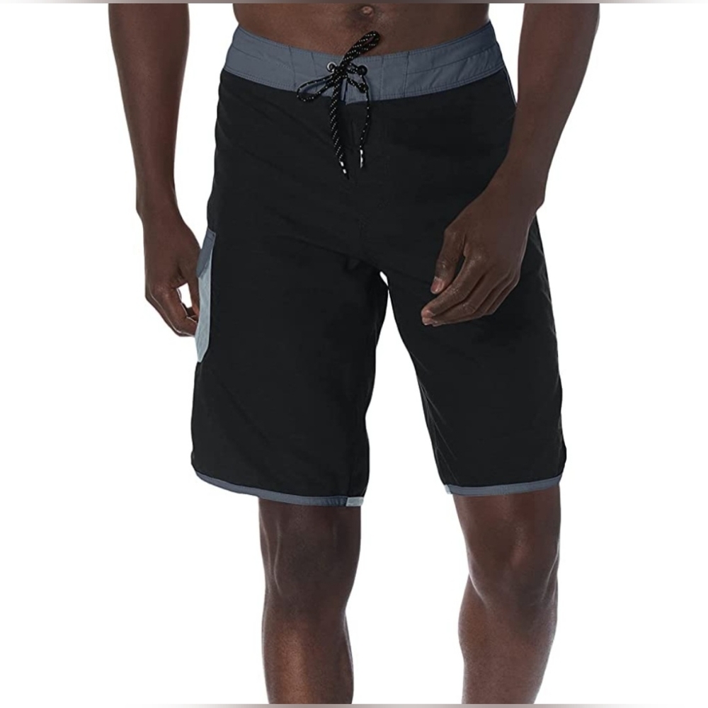 Billabong Classic Wave 21 Inch Outseam Surf Suede Solid Boardshorts Size 38